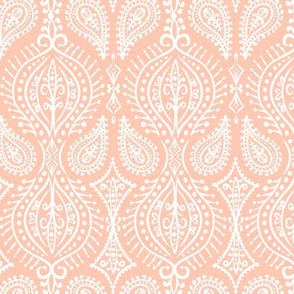 Marrakech - Paisley Blush Pink Regular Scale 