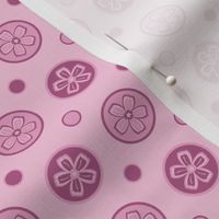 Super Pink Flower Dots!