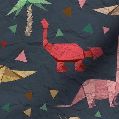 Origami dinosaurs