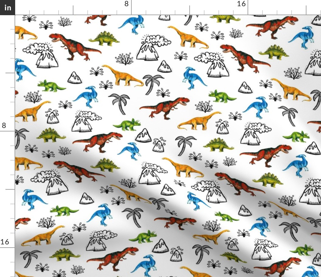 Happy Dinosaurs Map - Small
