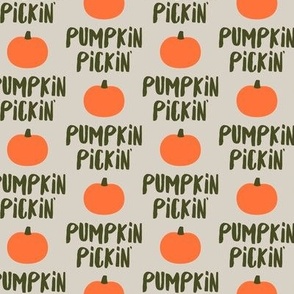Pumpkin Pickin' - Tan - Fall - LAD19