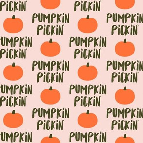 Pumpkin Pickin' - Pink - Fall - LAD19