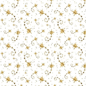 Gold Shooting Stars