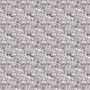 Doodles dusty pink Small