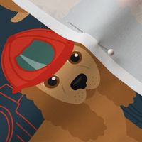 Cocker Spaniel - Fireman Dogs