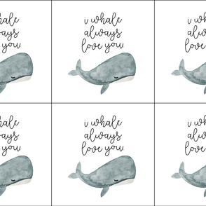 6 loveys: I Whale Always Love You 