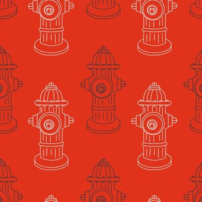 Fire Hydrants - Red