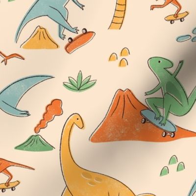 Skater dinosaurs