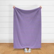 Retro Fifties Purple Vertical Stripe