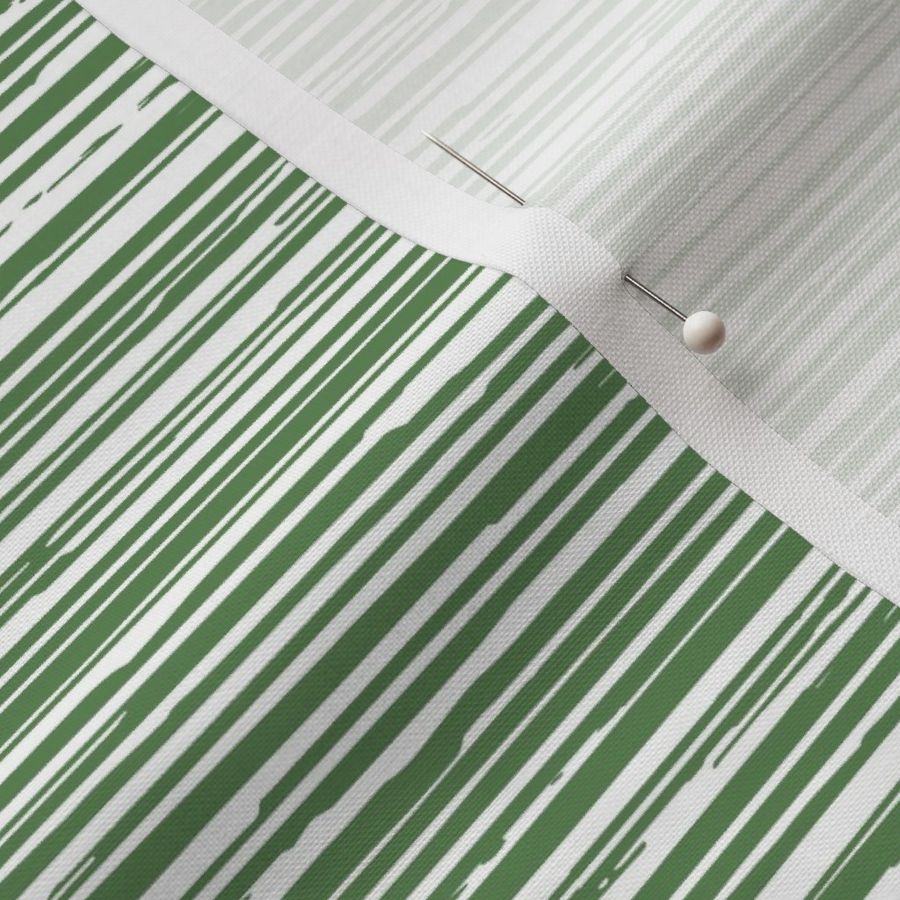 Green and White Stripe Texture - horizontal