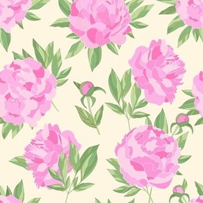 Peony Allover