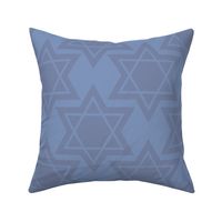 Large Star of David textured pattern