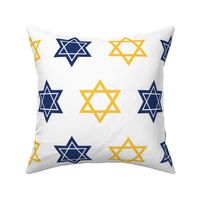 Star of David on white background