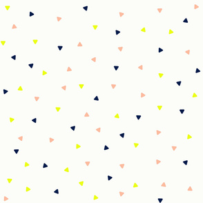 Triangles random design seamless repeat pattern