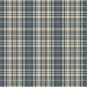 Smokey Gray and Tan Tartan