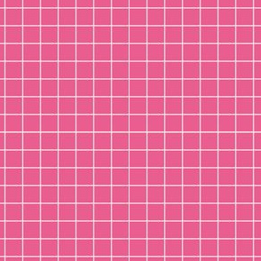 Sweet Cherry Grid of Summer A Whisper pf Pink on Cherry Pink Delight