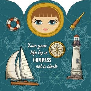 Peace Doll-Compass