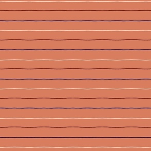 Sketchy Lines orange background 
