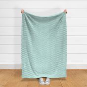 Herring-BONES/mint and light blue/small