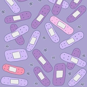 Menhera Bandages on purple