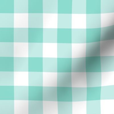 Gingham Mint