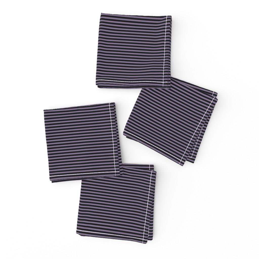 Mansion Butler Purple Stripe Pattern