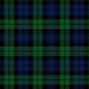 Black Watch tartan, 5" dark