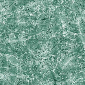 cracked ice in custom pine green, with extra white