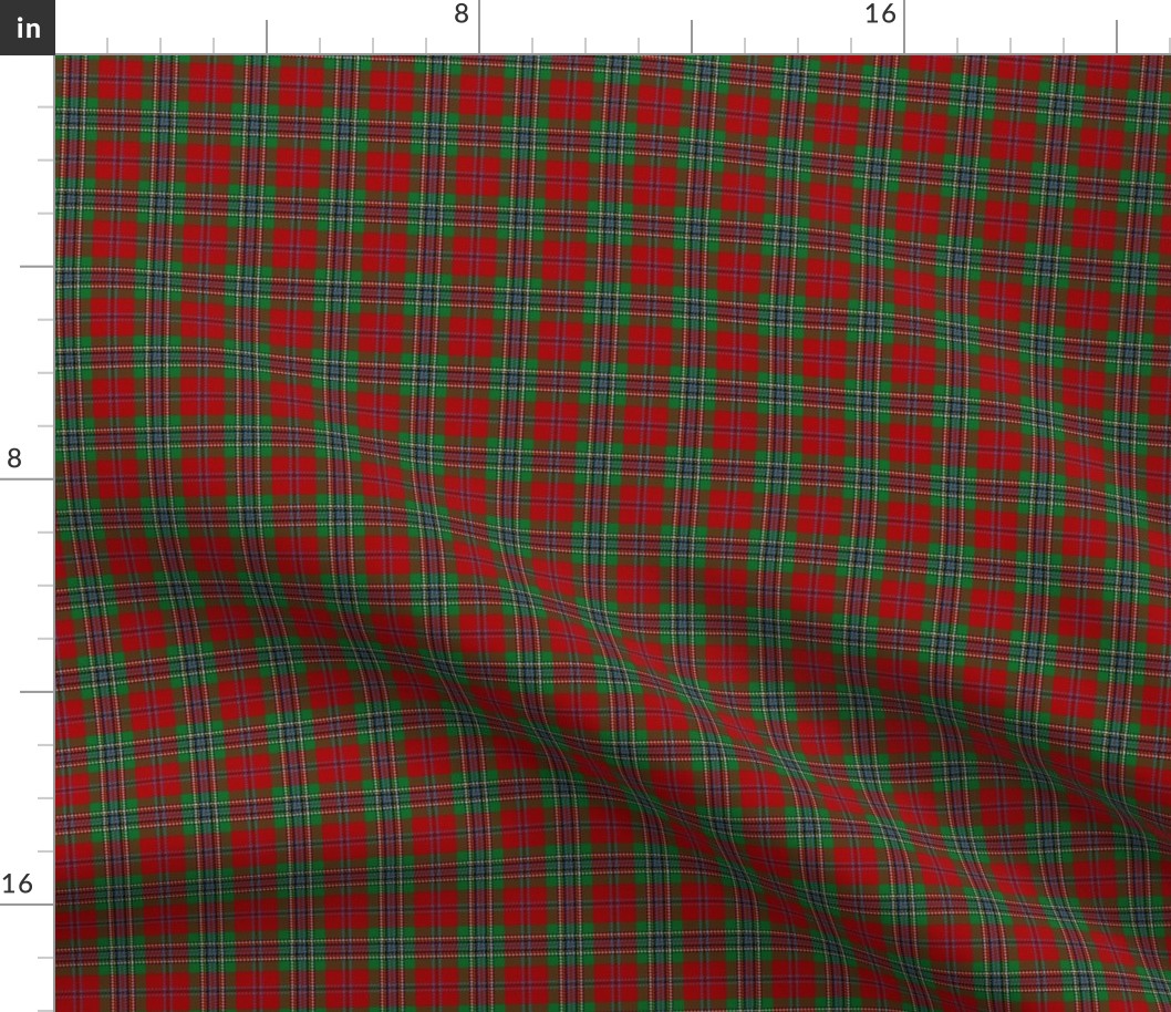 MacLean tartan #3 / MacLean of Duart tartan, 1.5", 1819 Wilson's of Bannockburn 