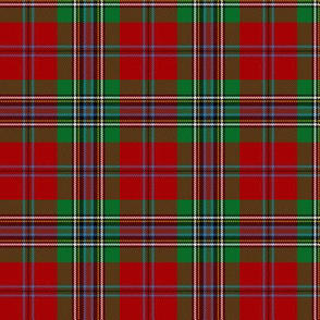 MacLean tartan #3 / MacLean of Duart tartan, 3", 1819 Wilson's of Bannockburn 