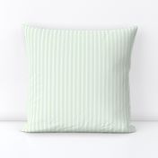 Classic Small Spearmint Mint Pastel Green French Mattress Ticking Double Stripes