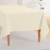 Classic Small Buttercup Yellow Pastel Butter French Mattress Ticking Double Stripes