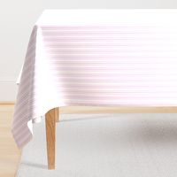 Trendy Large Orchid Lilac  Pastel Purple French Mattress Ticking Double Stripes