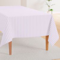 Trendy Large Orchid Lilac  Pastel Purple French Mattress Ticking Double Stripes