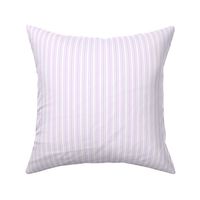 Classic Small Orchid Lilac Pastel Pale Purple French Mattress Ticking Double Stripes