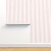 Trendy Large Pink Rosebud Pastel Pink French Mattress Ticking Double Stripes