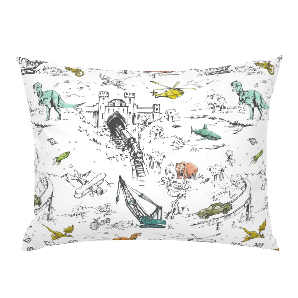 ADVENTURE TOILE_RETRO_white