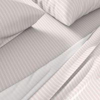 Classic Small Pink Rosebud Pastel Pink French Mattress Ticking Double Stripes