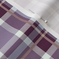 Purple and Magenta Plaid V.04