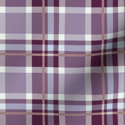 Purple and Magenta Plaid V.04