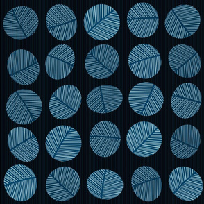 leaves_round_navy_blue