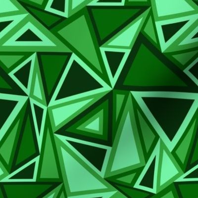 Geometric Green Triangles