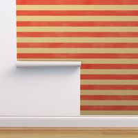 Watercolor Stripe in Red and White