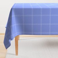 mudcloth freehand tartan check - lilac