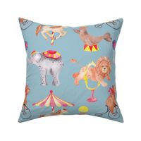 circus animals, circus elephant, lion, bear, horse