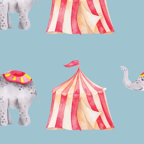 circus elephant march