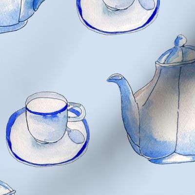   Blue Teaparty