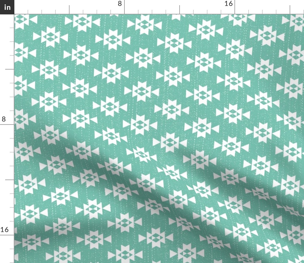 Southwest Patterns Spearmint