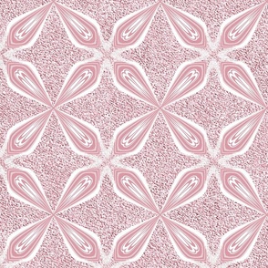 Velvety Petal Pattern Powder Pink  