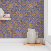 Daemon Damask blue-orange